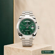 Rolex Day-Date – Cadran vert arabe