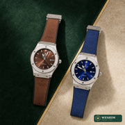 Hublot Classic Fusion Automatique – Duo de coloris brun et bleu