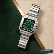 Cartier Santos de Cartier – Grand Modèle, cadran vert